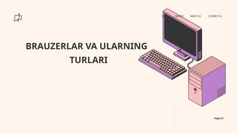 BRAUZERLAR VA ULARNING TURLARI