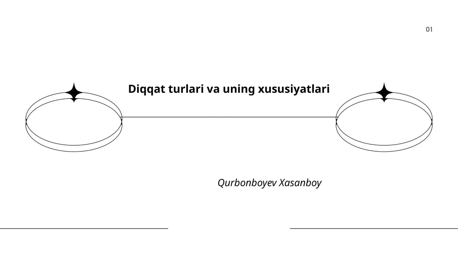 Diqqat turlari va uning xususiyatlari