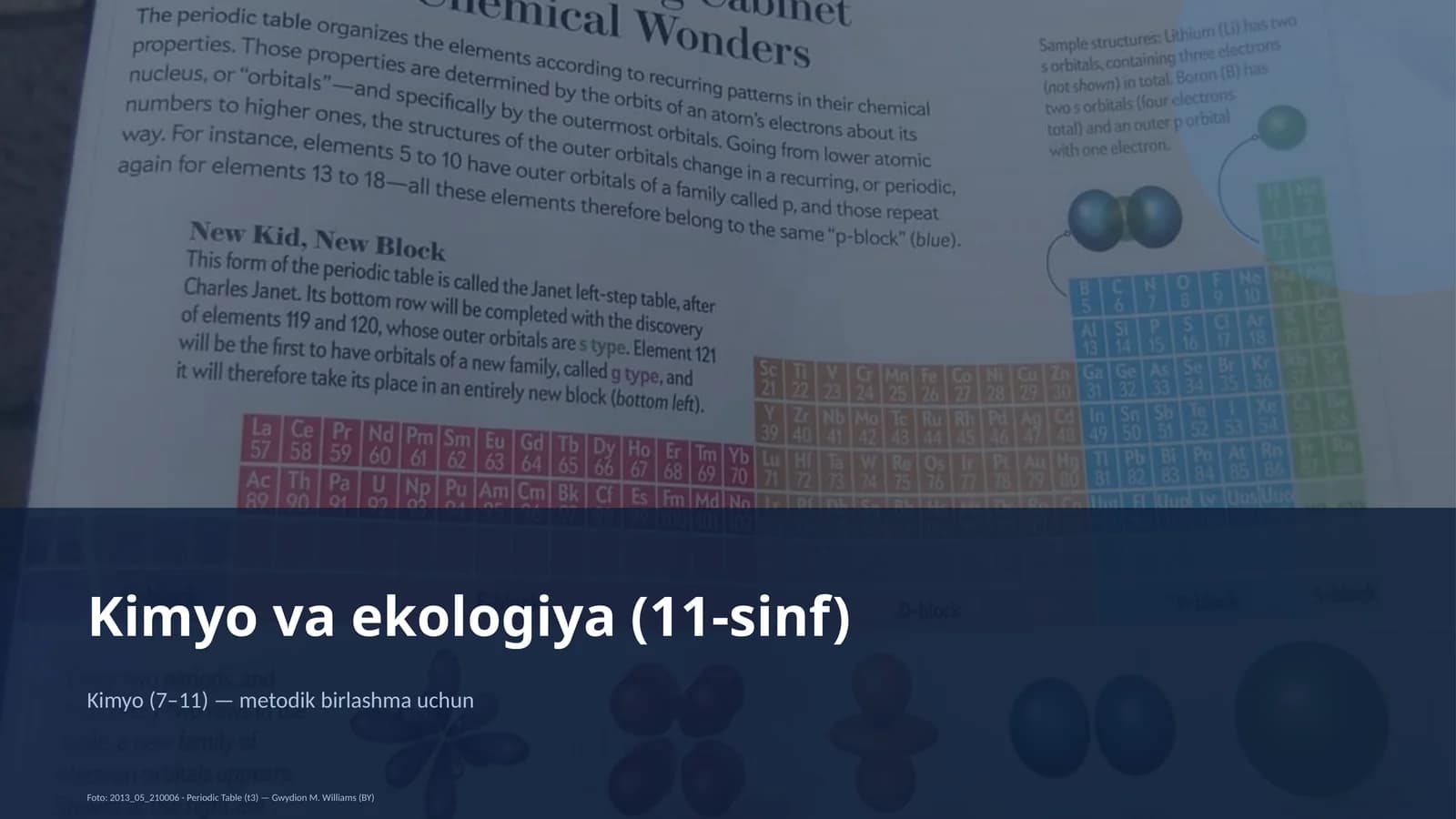 Kimyo va ekologiya (11-sinf)