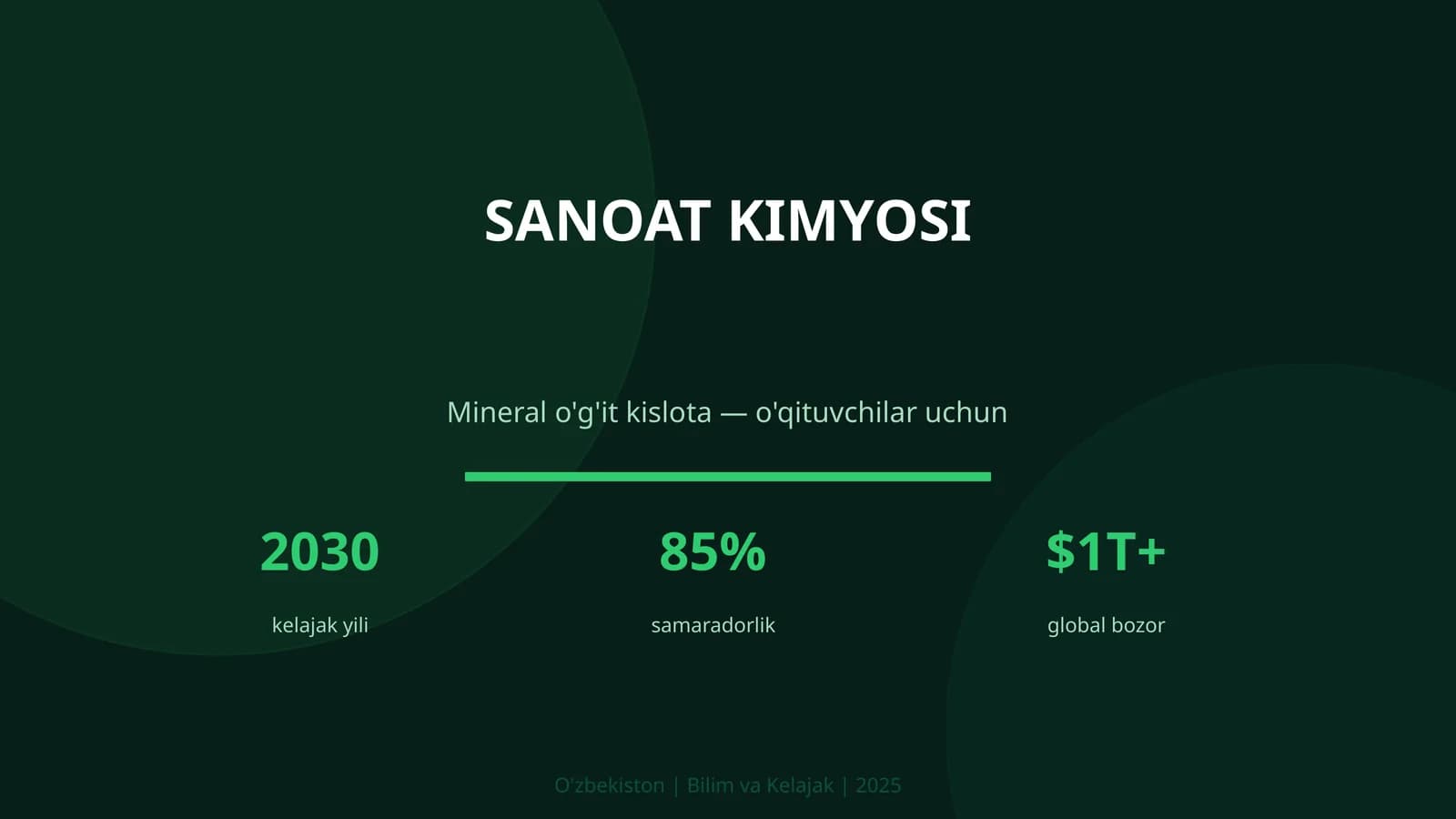 Sanoat Kimyosi