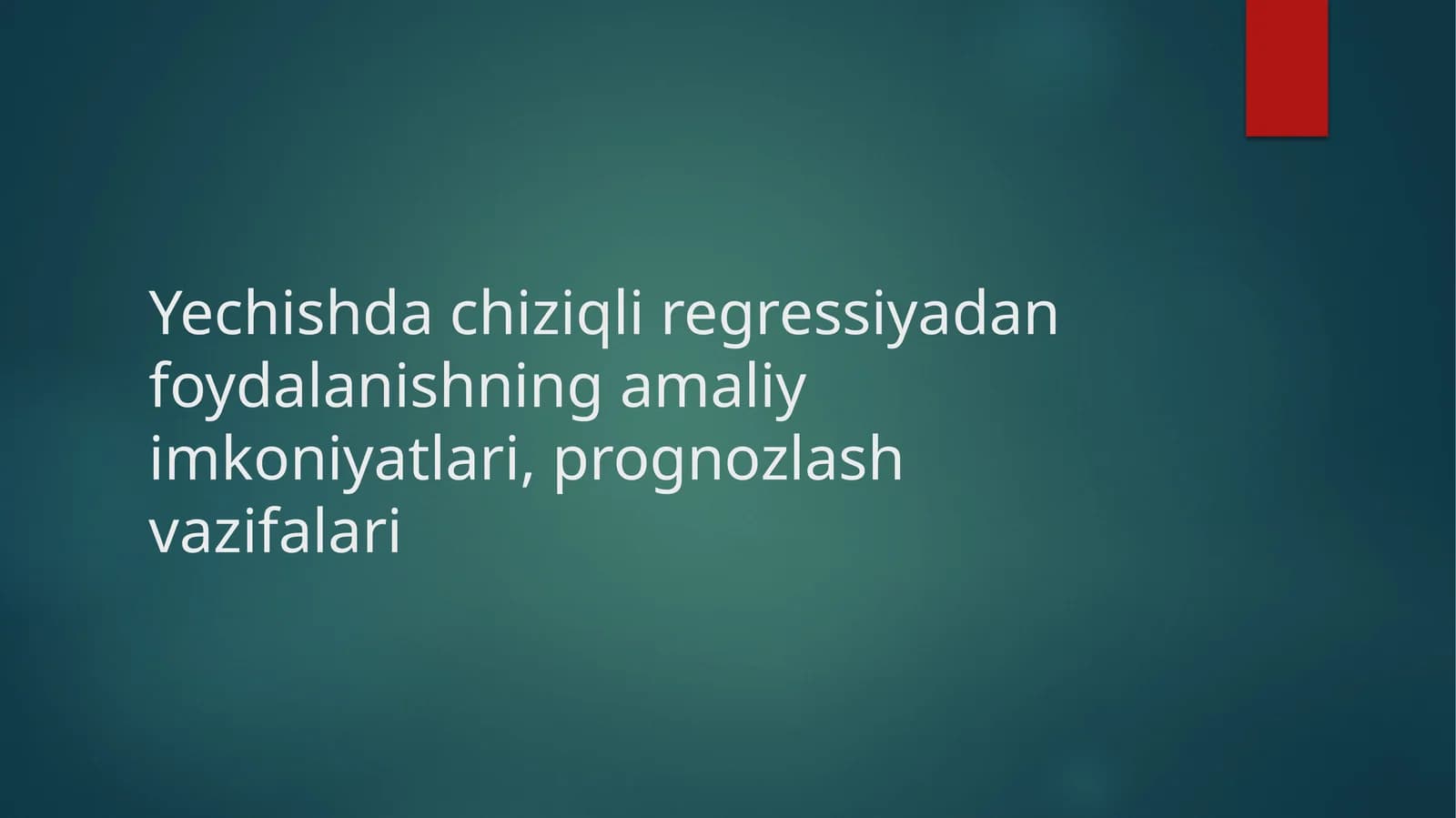 Tushunchalarni yo'qotishga tayyorgarlik