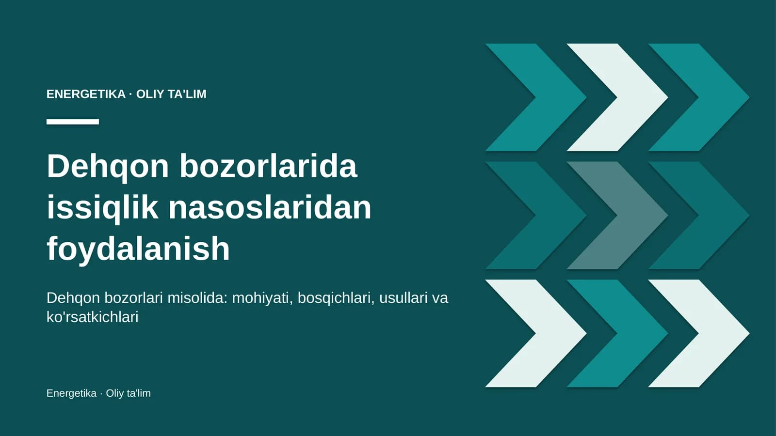 dehqon bozorlarida issiqlik nasoslaridan foydalanish 9480