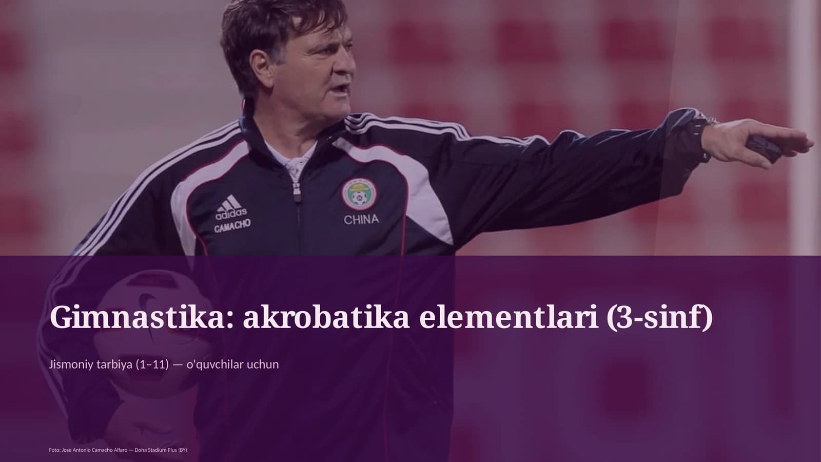 Gimnastika: akrobatika elementlari (3-sinf)