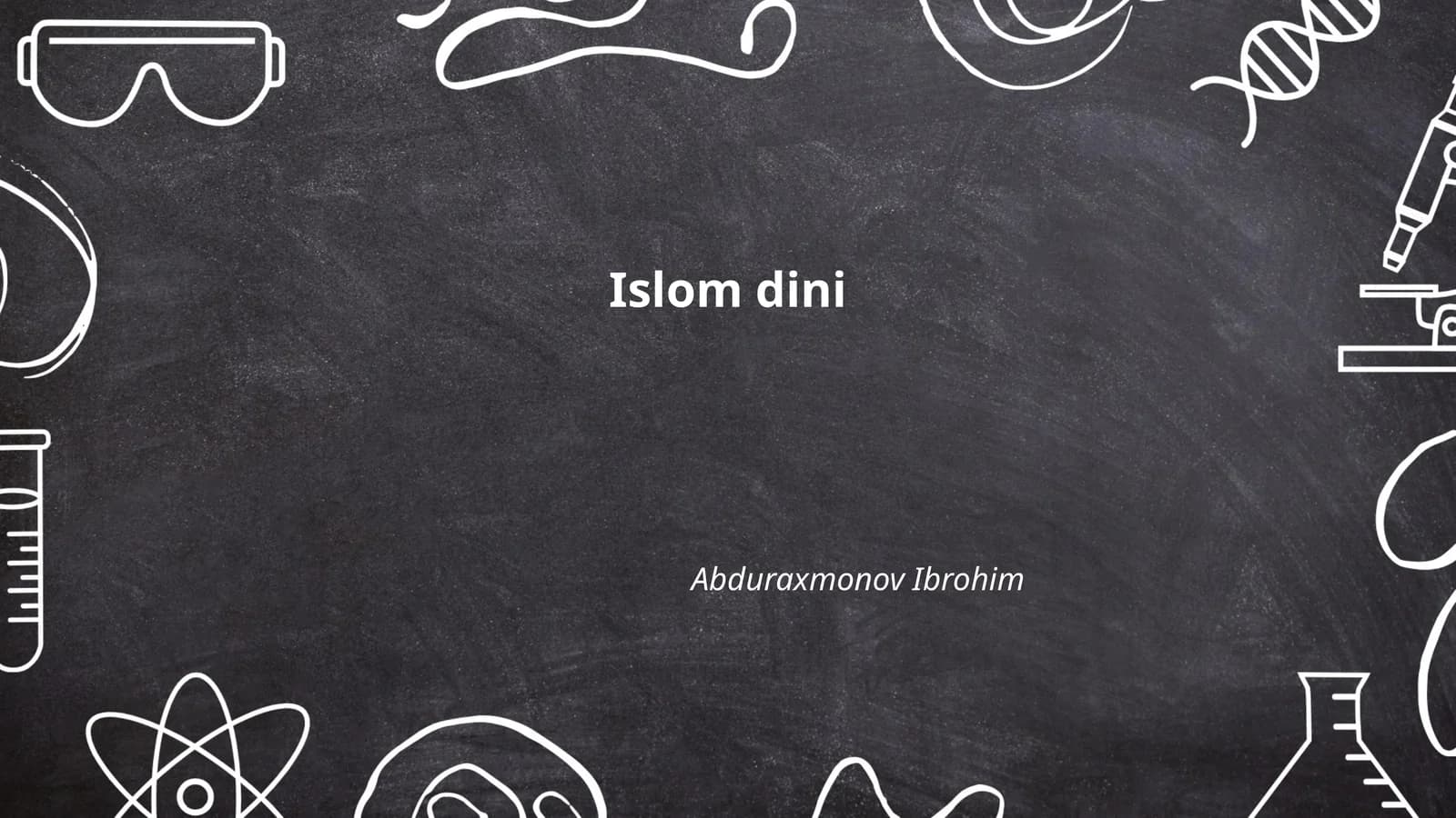 Islom dini