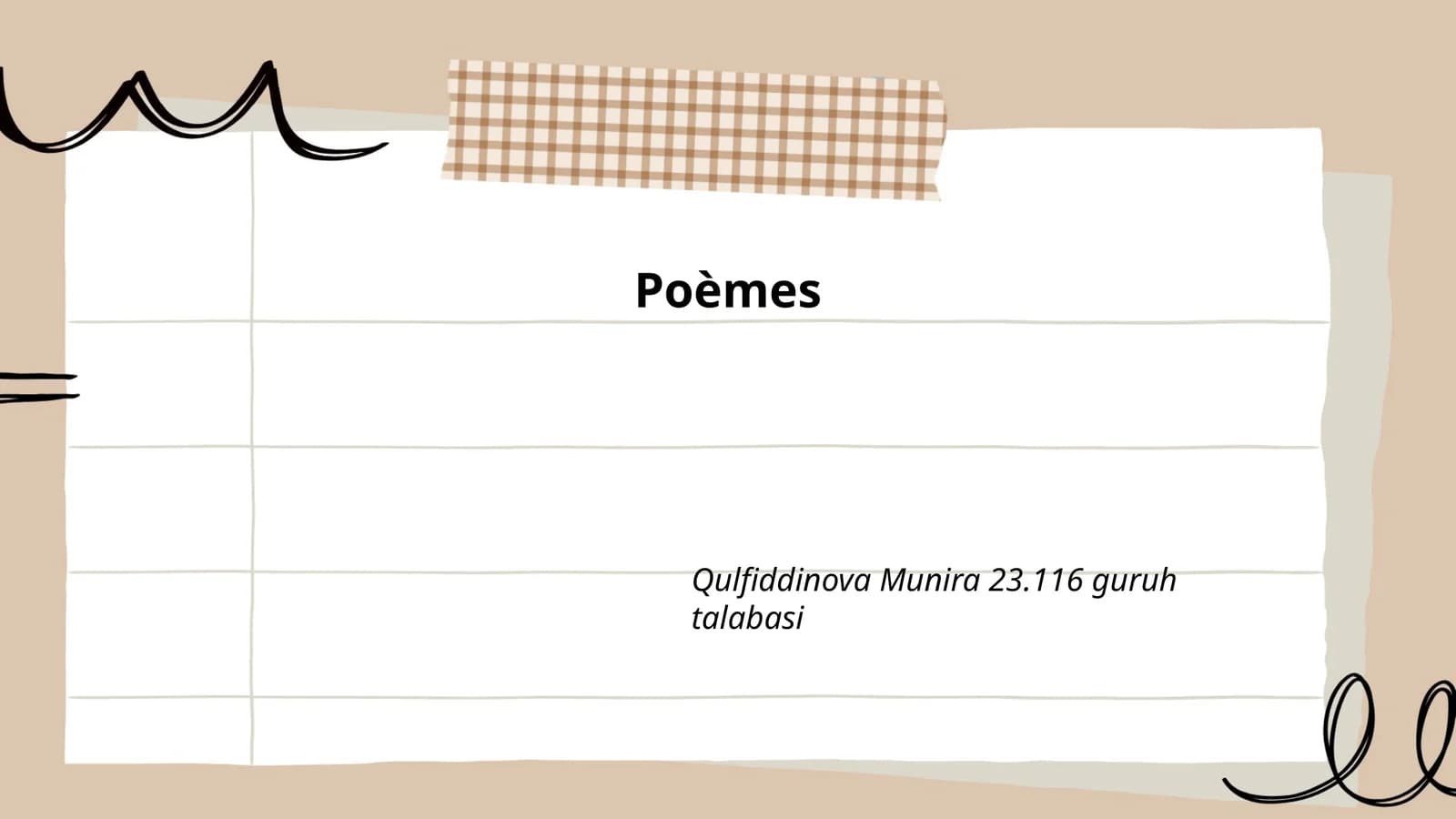 Poèmes d'amour