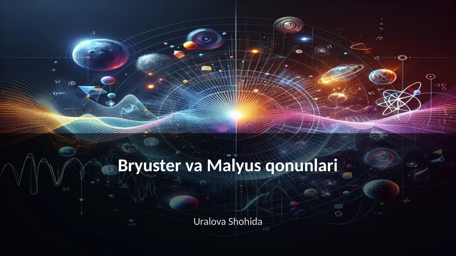 Bryuster va Malyus qonunlari