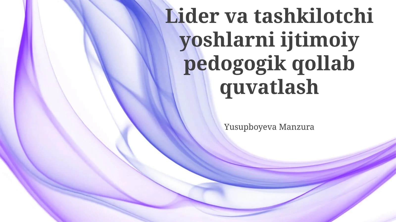 Samarali Ijtimoiy-Pedagogik Dasturlarni Ishlab Chiqish va Amalga Oshirish
