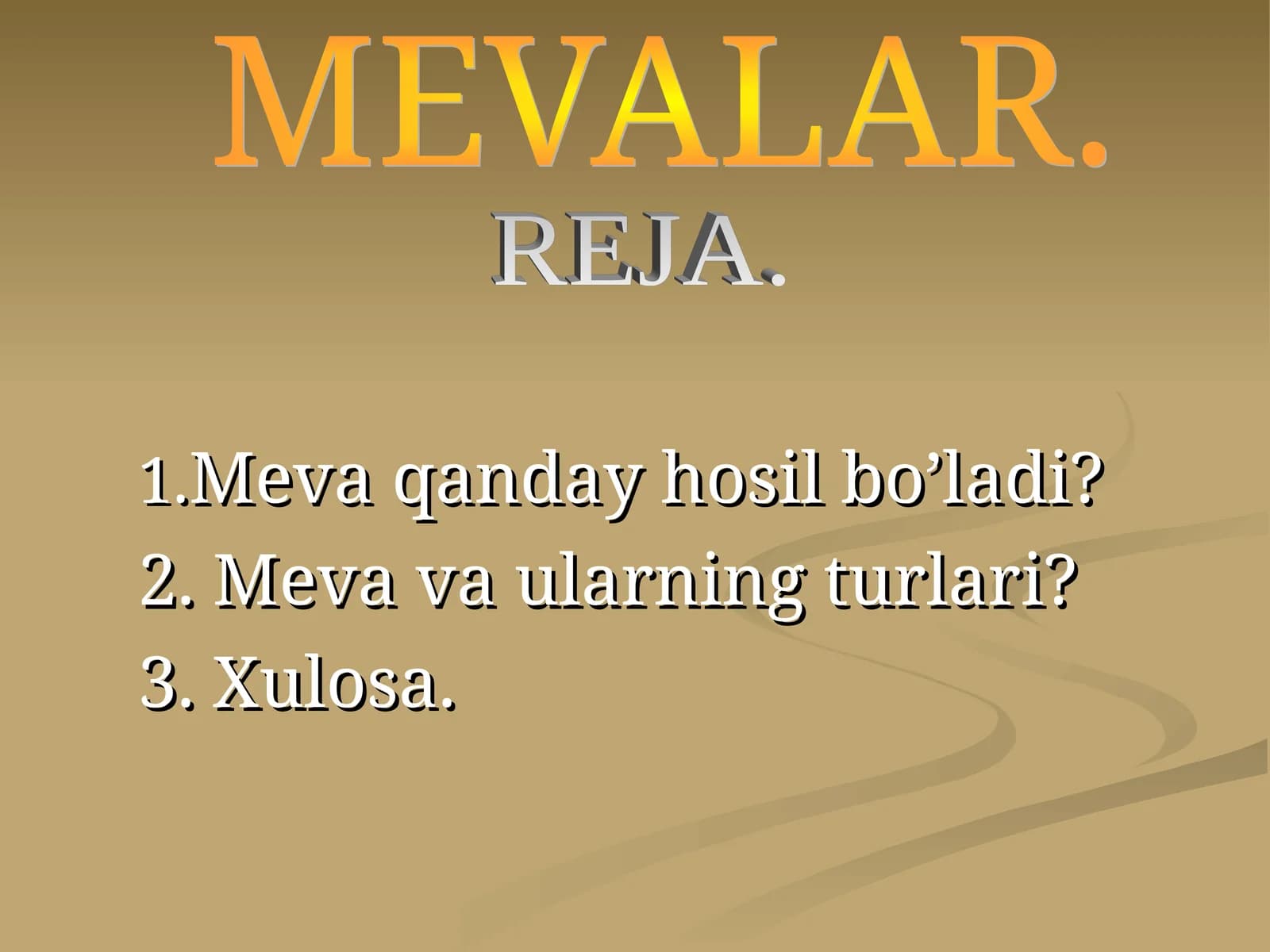 Mevalar