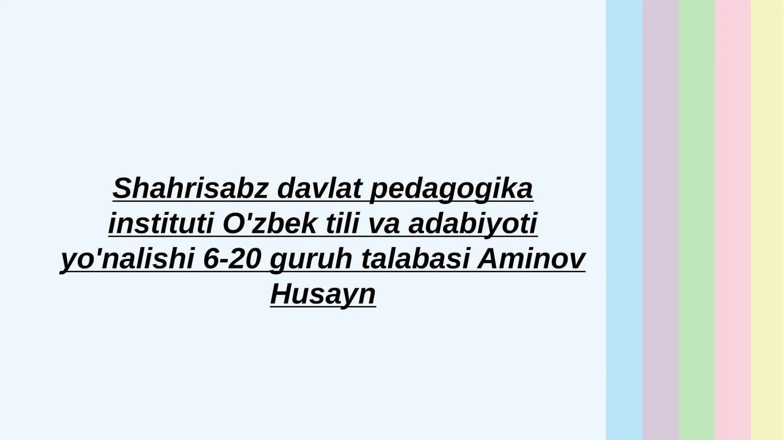 Navoiyning ruboiylarining sharhlash