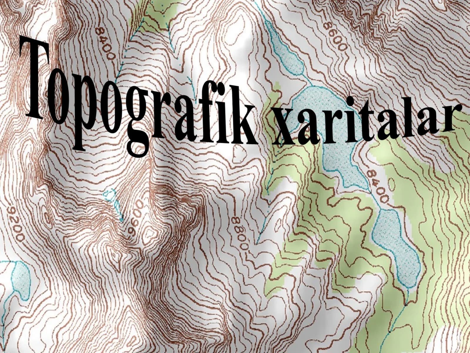 Topografik xaritalar