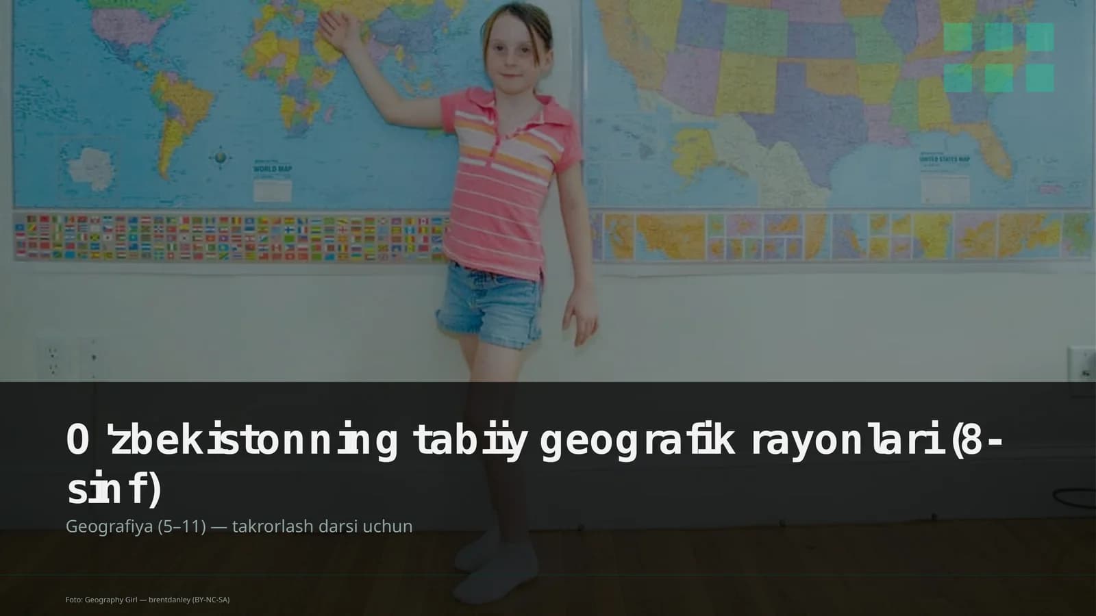 O'zbekistonning tabiiy geografik rayonlar
