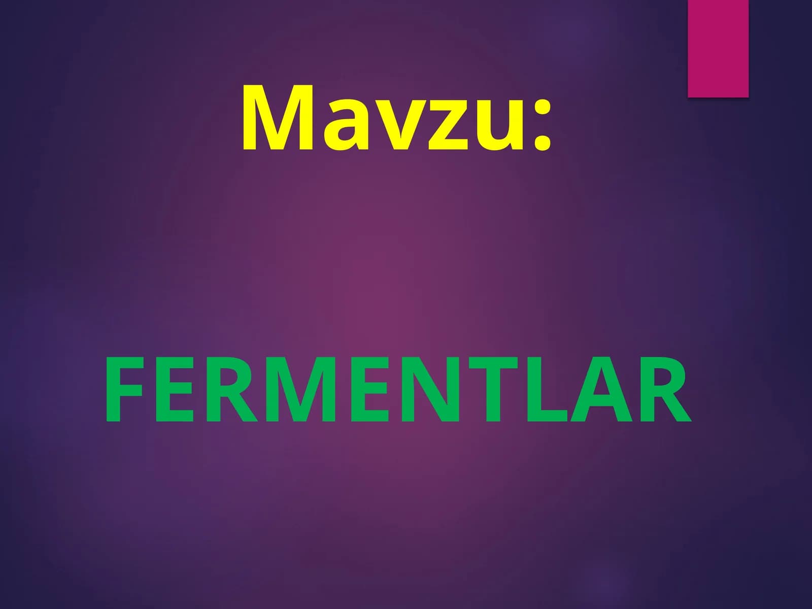 FERMENTLAR