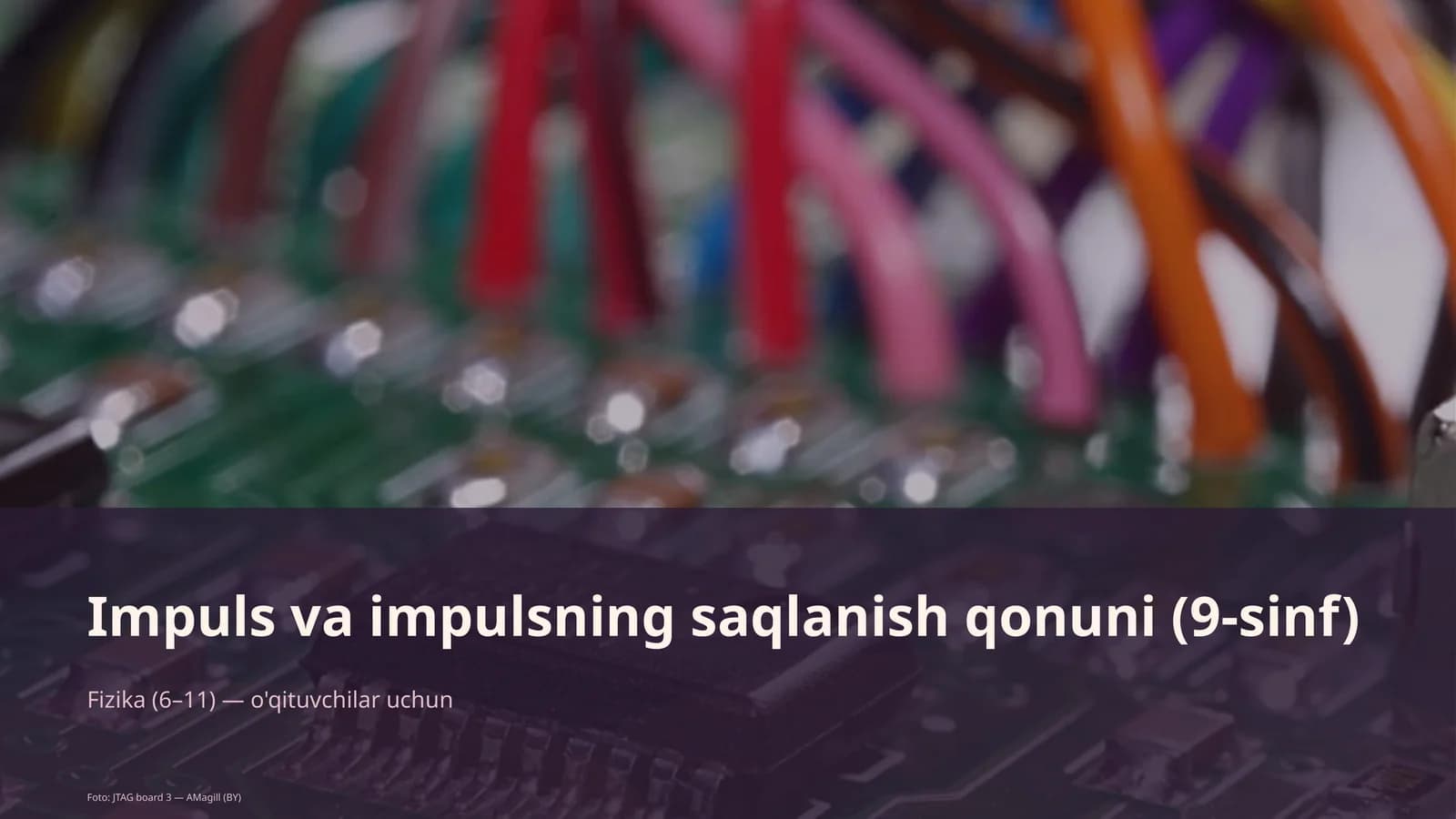 Impuls va impulsning saqlanish qonuni (9-sinf)