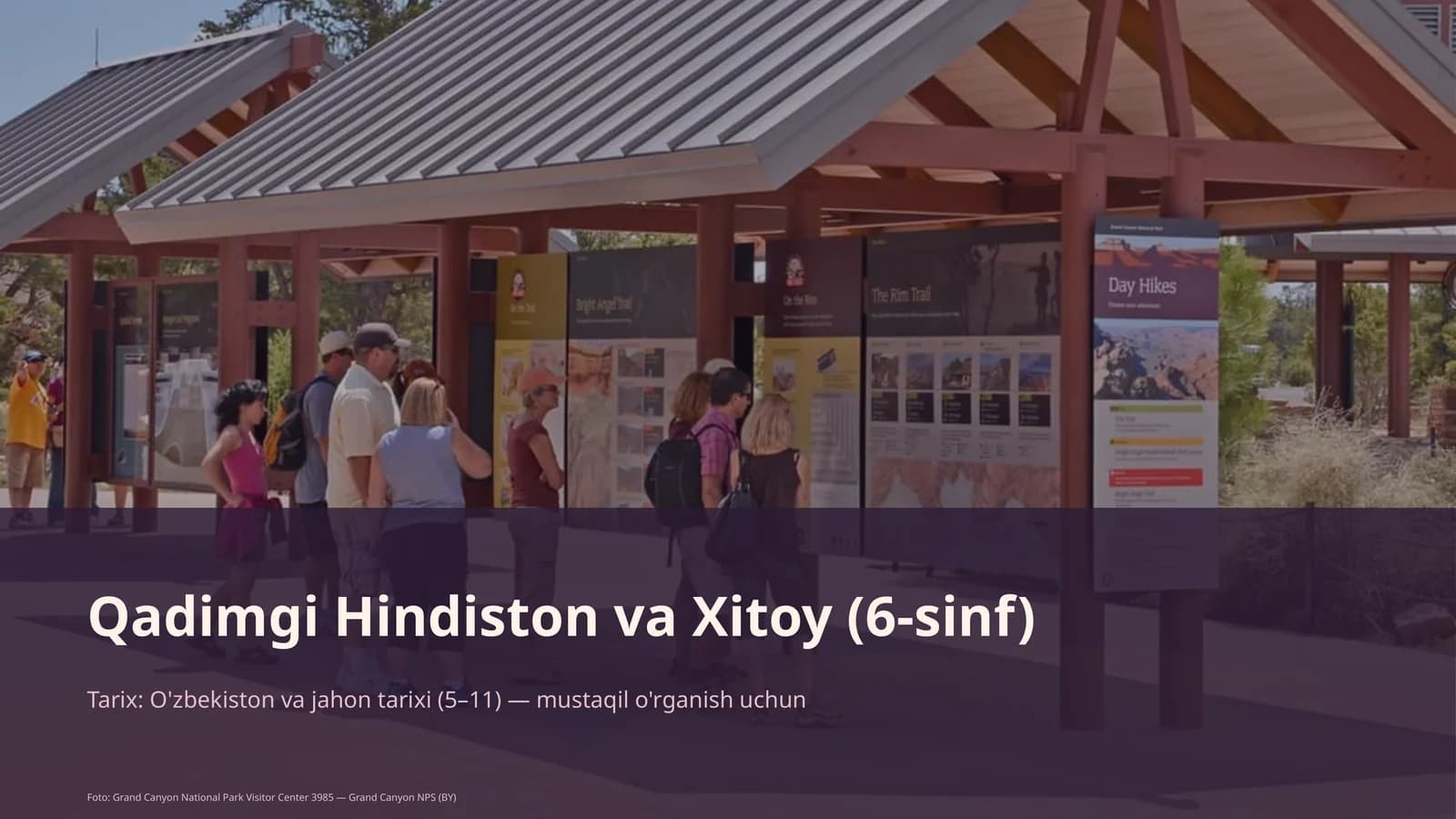 Qadimgi Hindiston va Xitoy (6-sinf)