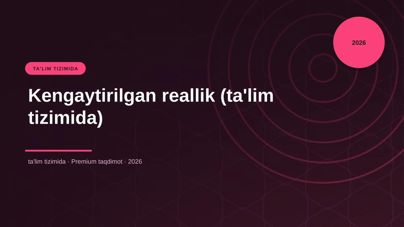 Kengaytirilgan reallik (ta'lim tizimida)