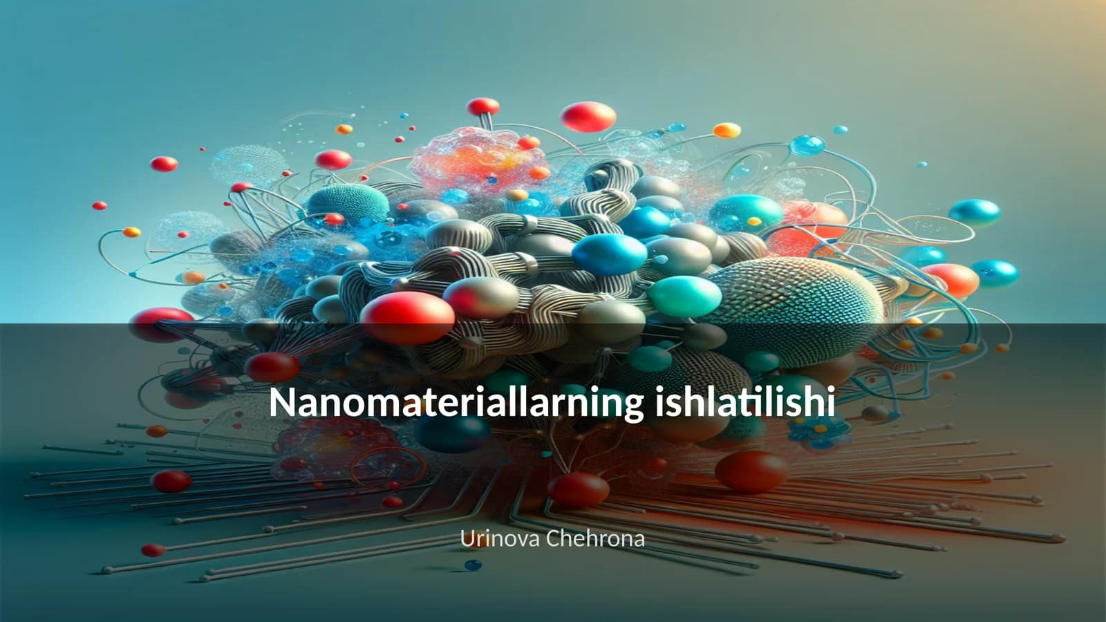 Nanomateriallarning ishlatilishi