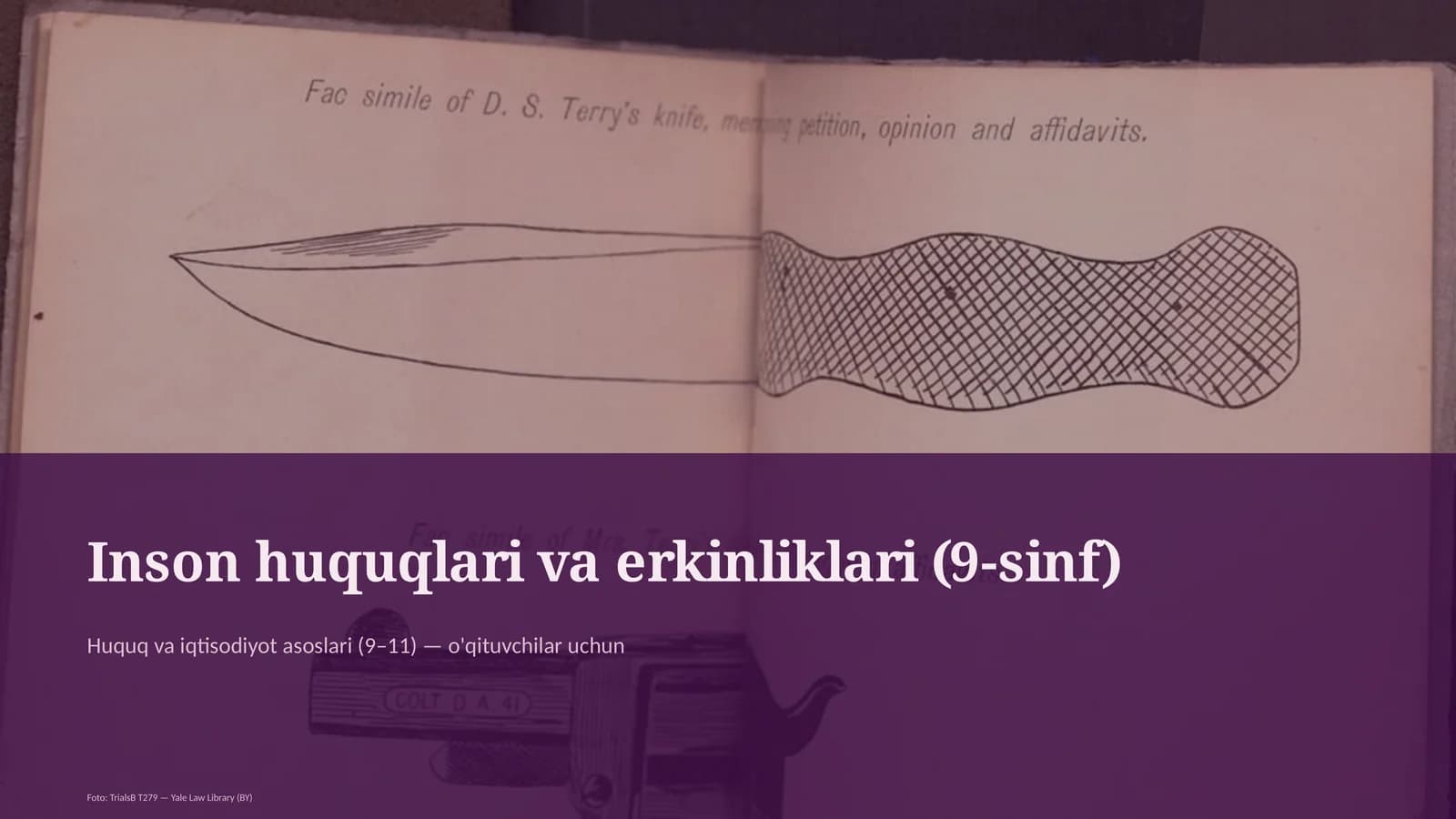Inson huquqlari va erkinliklari (9-sinf)