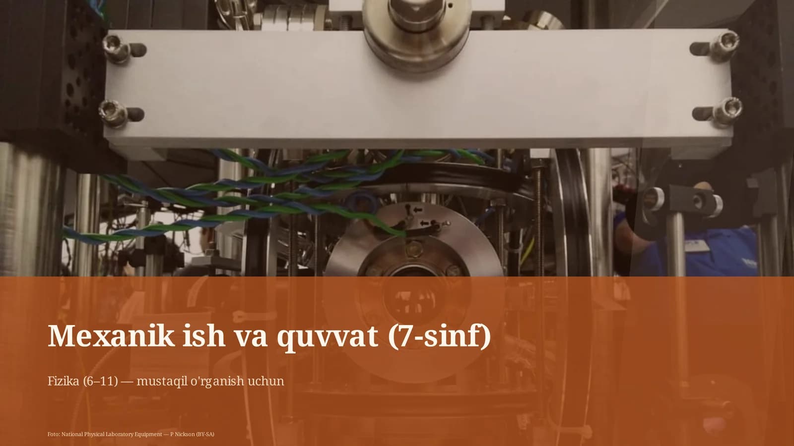 Mexanik ish va quvvat (7-sinf)