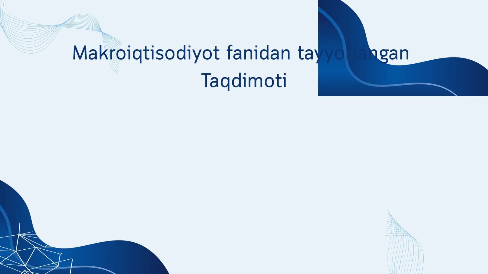 Yalpi ichki mahsulot tushunchasi va uni hisoblashning asosiy shartlari