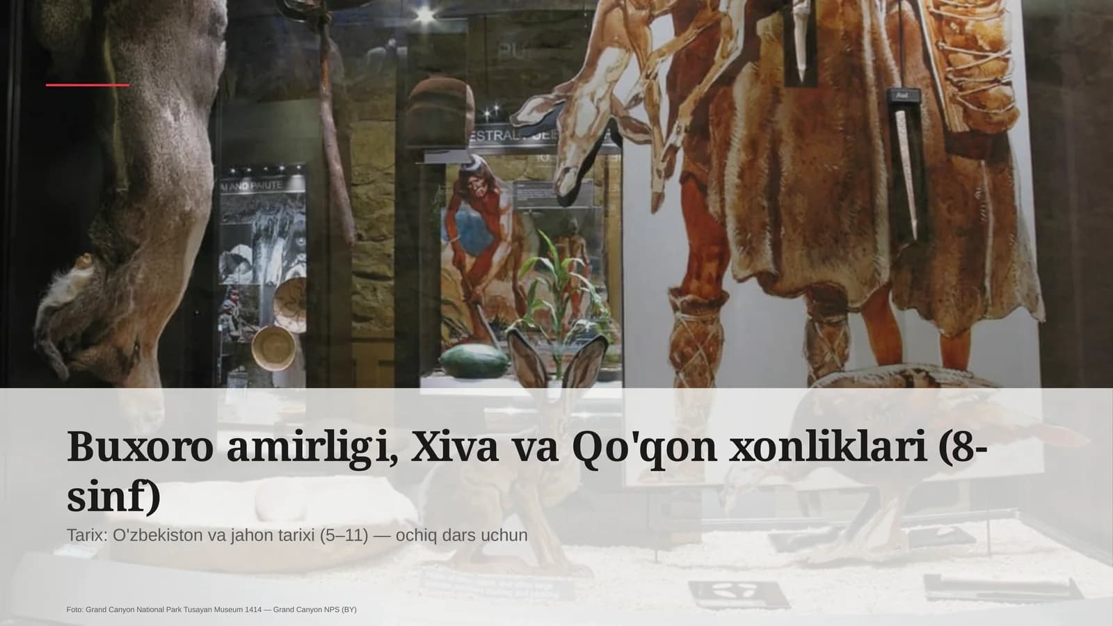Buxoro amirligi, Xiva va Qo'qon xonliklari (8-sinf)