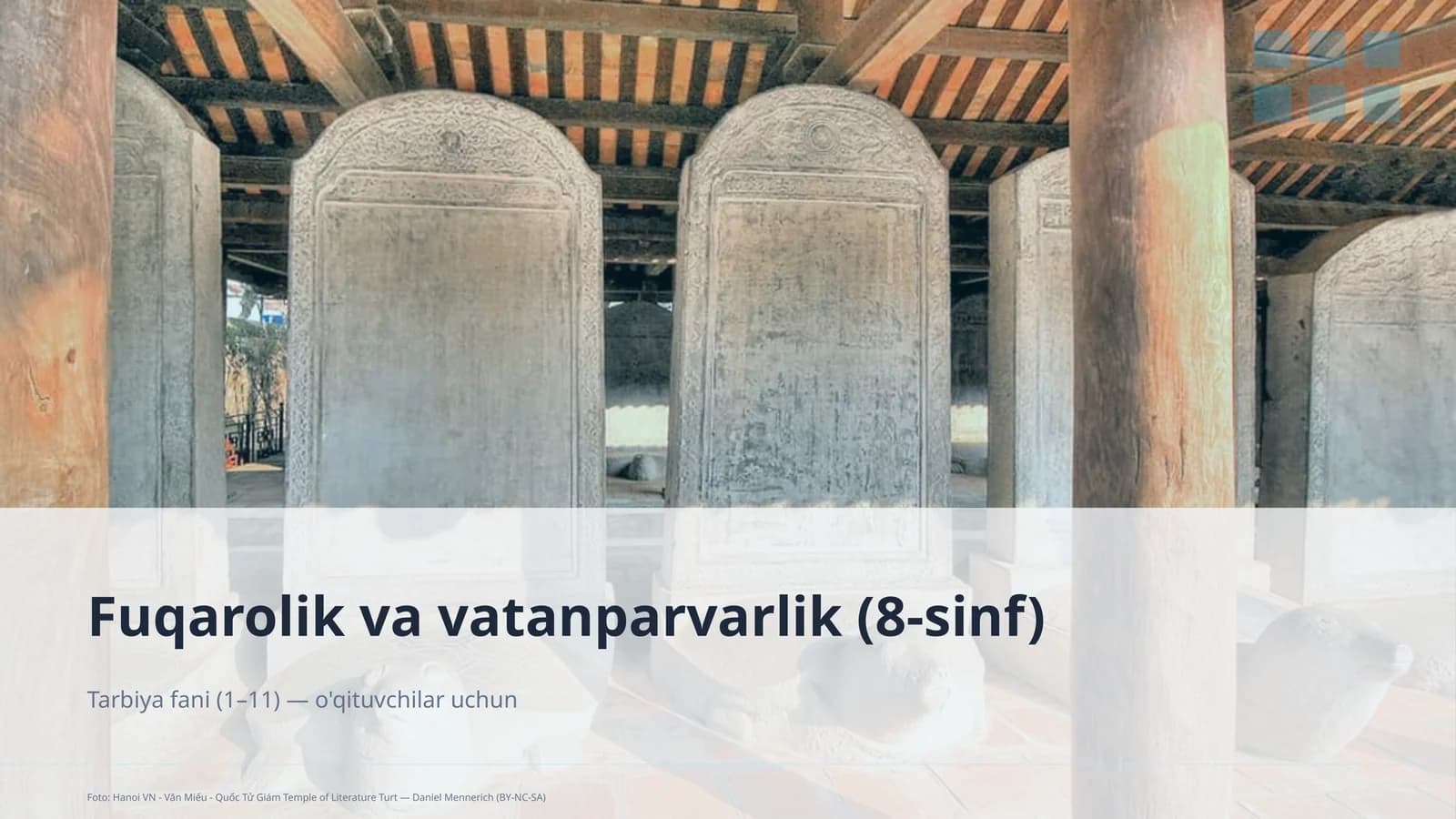 Fuqarolik va vatanparvarlik (8-sinf)