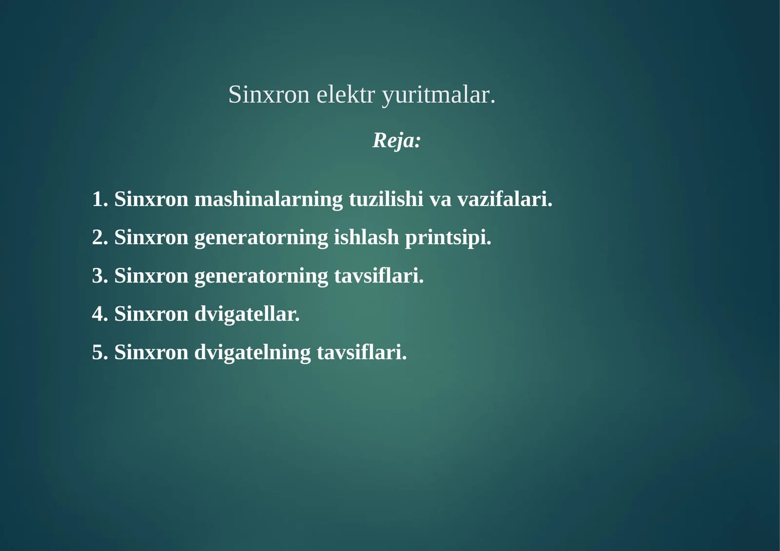 Sinxronelektryuritmalar