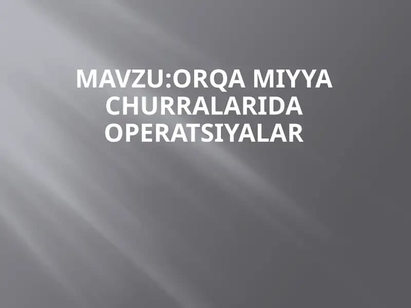 Orqamiyya churrasi