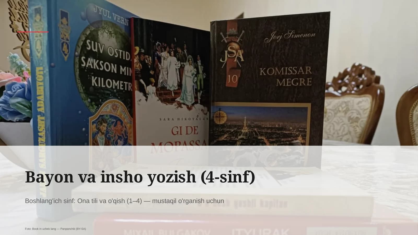 Bayon va insho yozish (4-sinf)