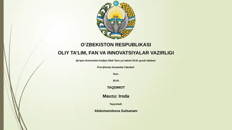 Iroda