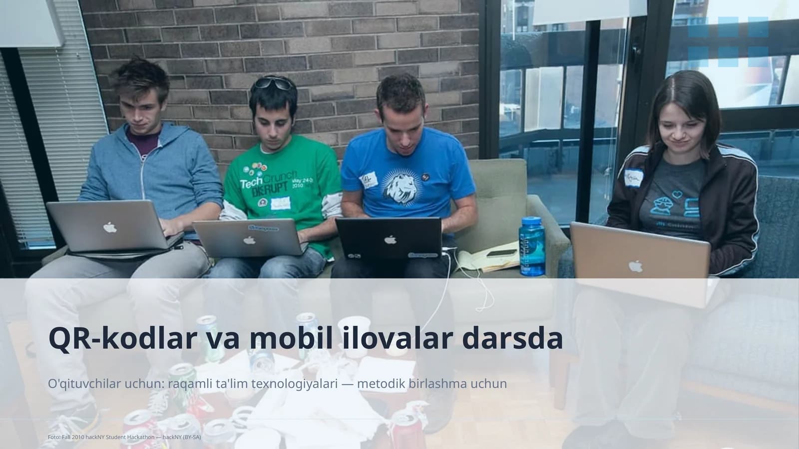 QR-kodlar va mobil ilovalar darsda