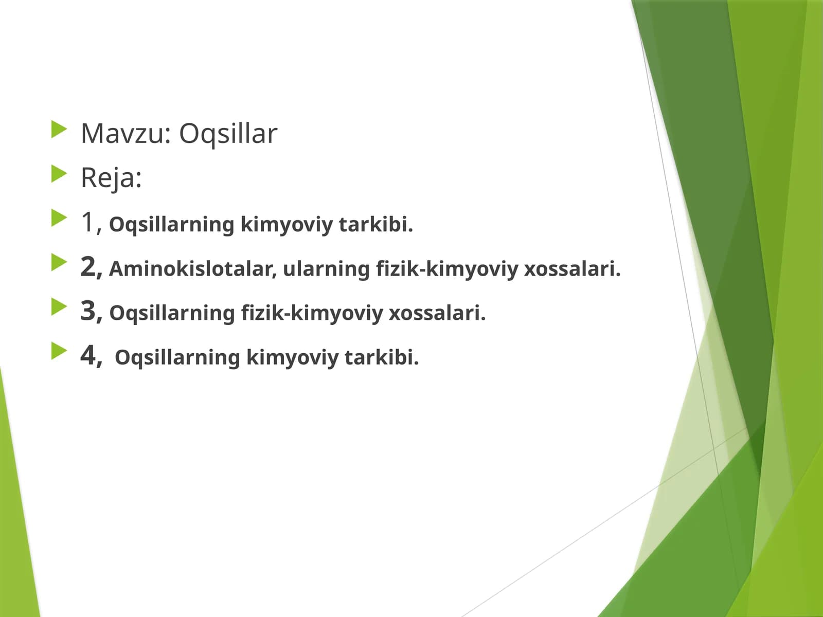 Oqsillar