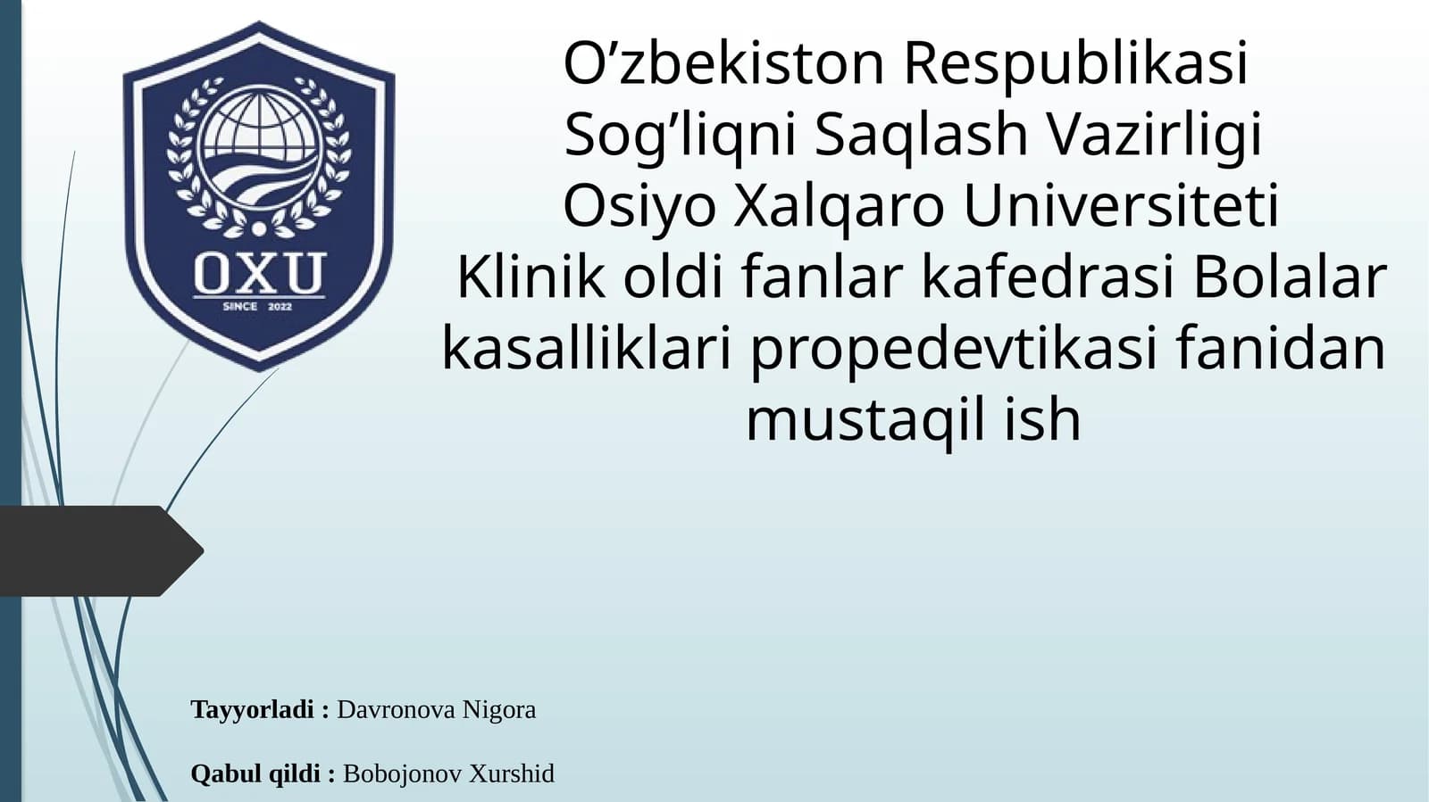 bolalarda Yoʻtalga qarshidori vositalari