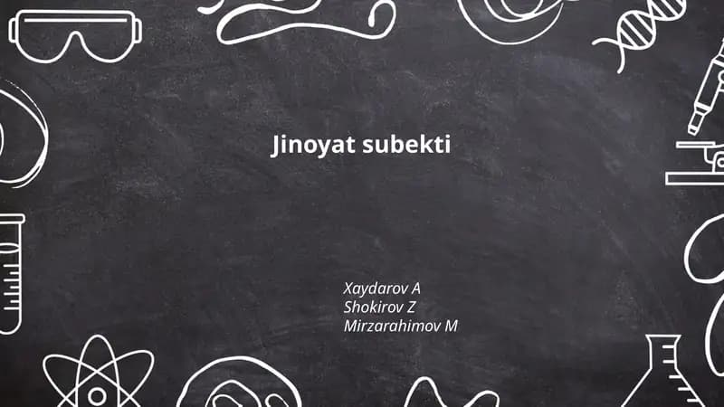 Jinoyat subekti