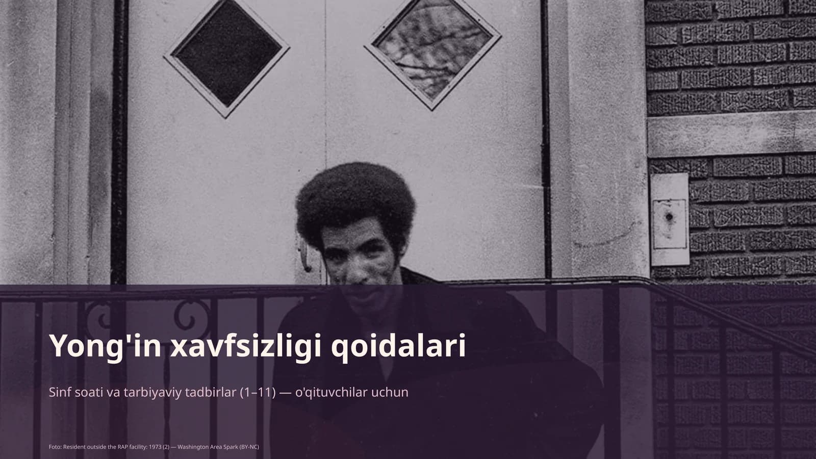 Yong'in xavfsizligi qoidalari