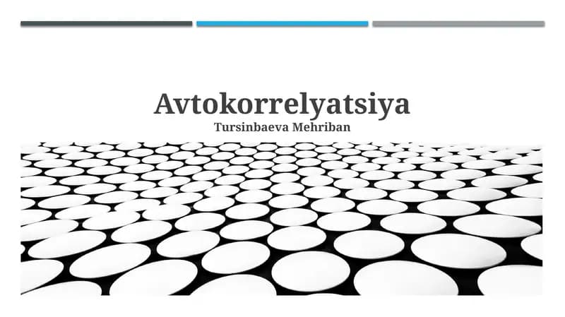 Avtokorrelyatsiya
