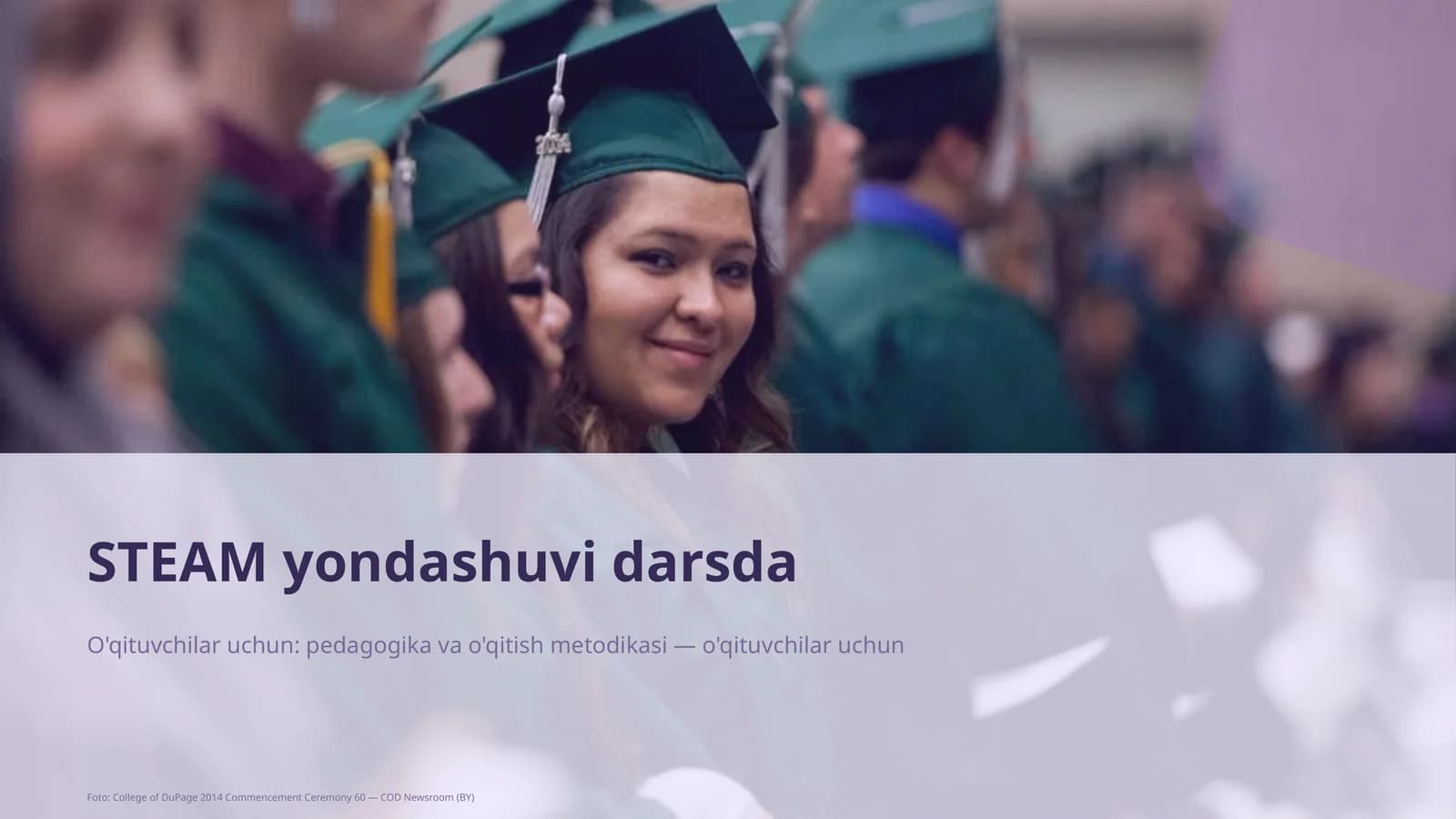 STEAM yondashuvi darsda