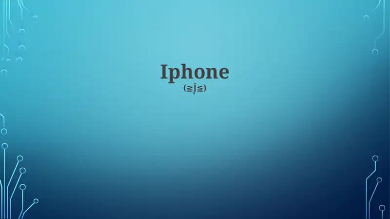 iPhone