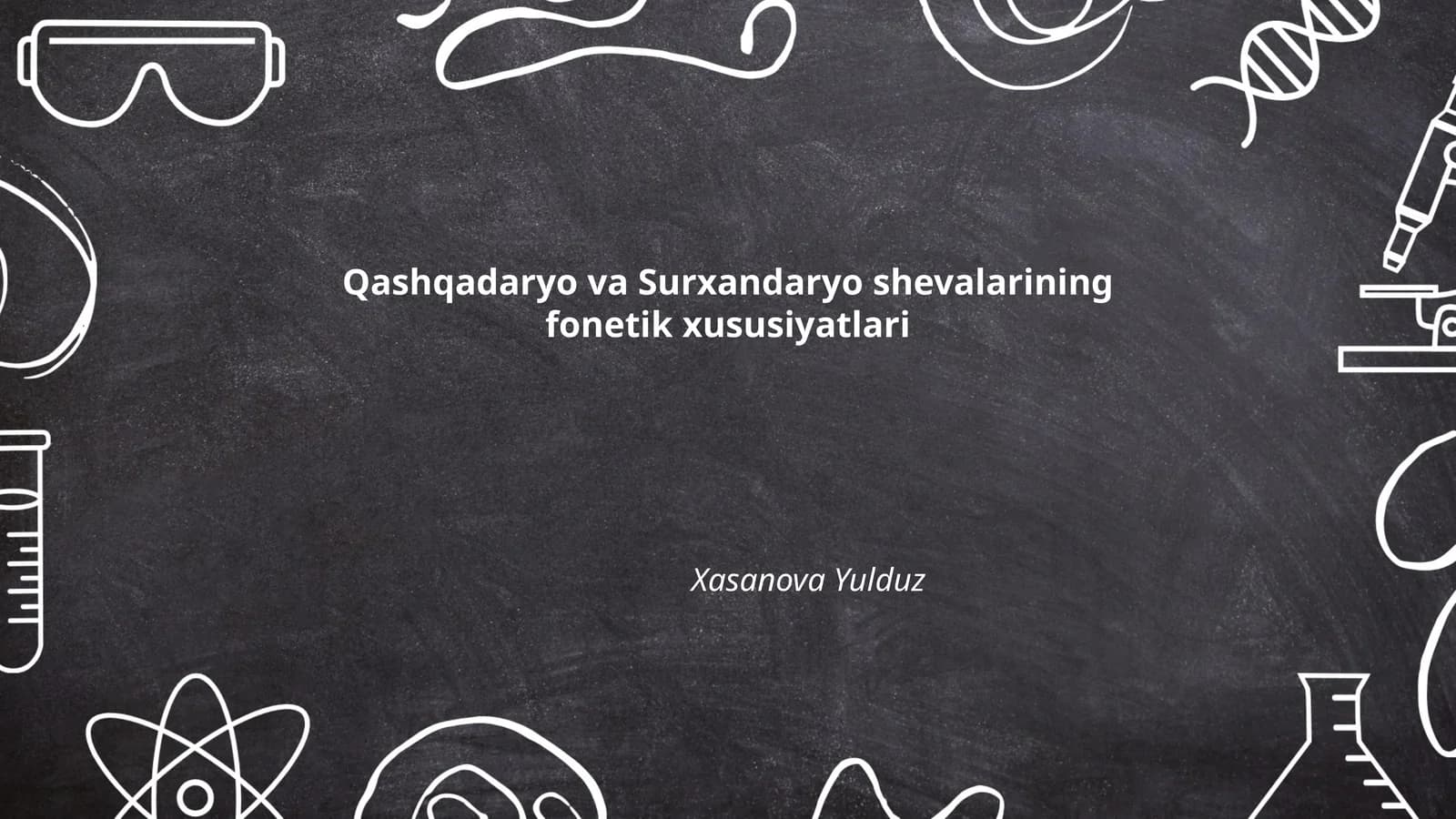 Qashqadaryo va Surxandaryo shevalarining fonetik xususiyatlari