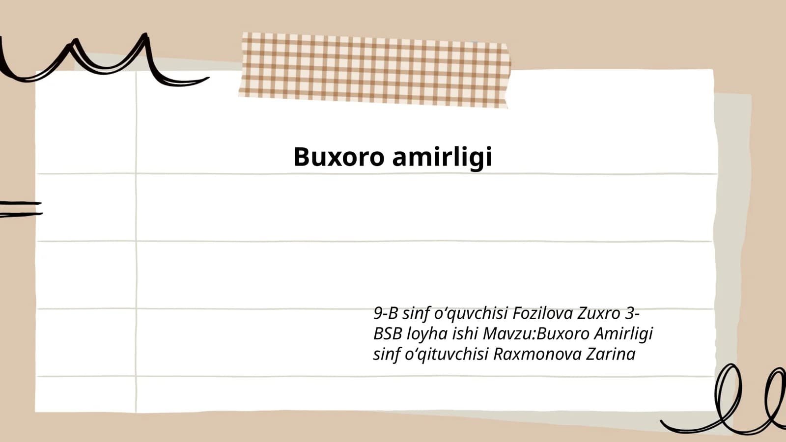 Buxoro amirligi