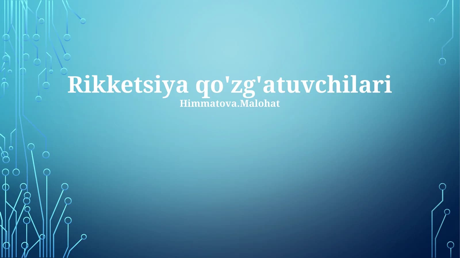 Rikketsiya qo'zg'atuvchilari