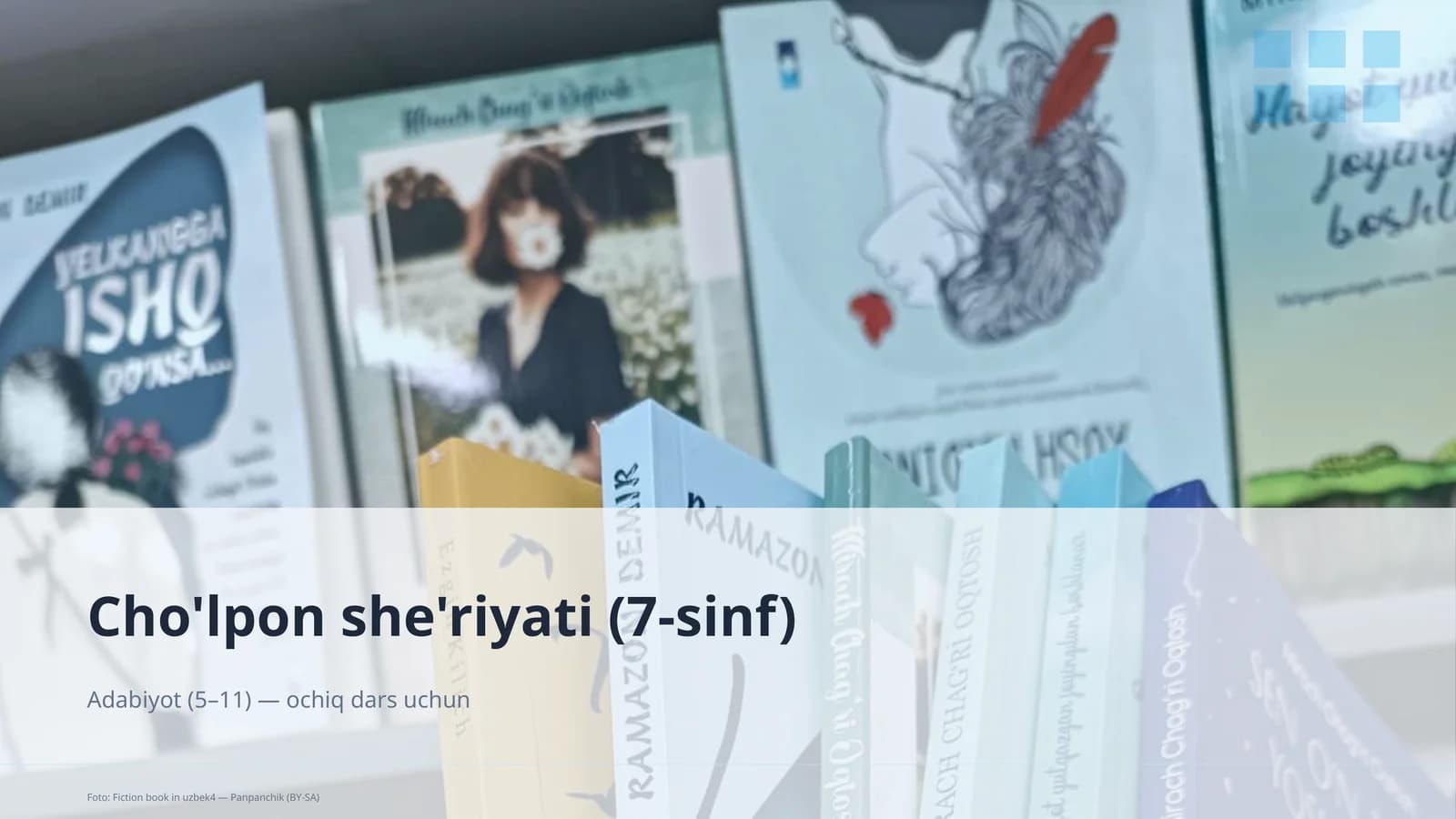 Cho'lpon she'riyati (7-sinf)