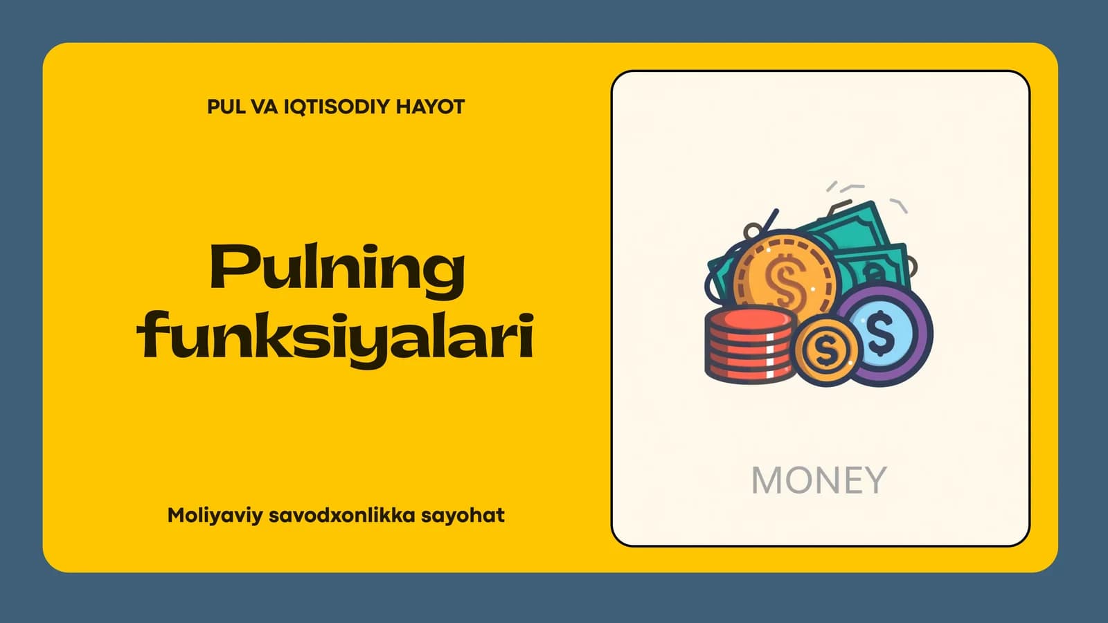 Pulning funksiyalari