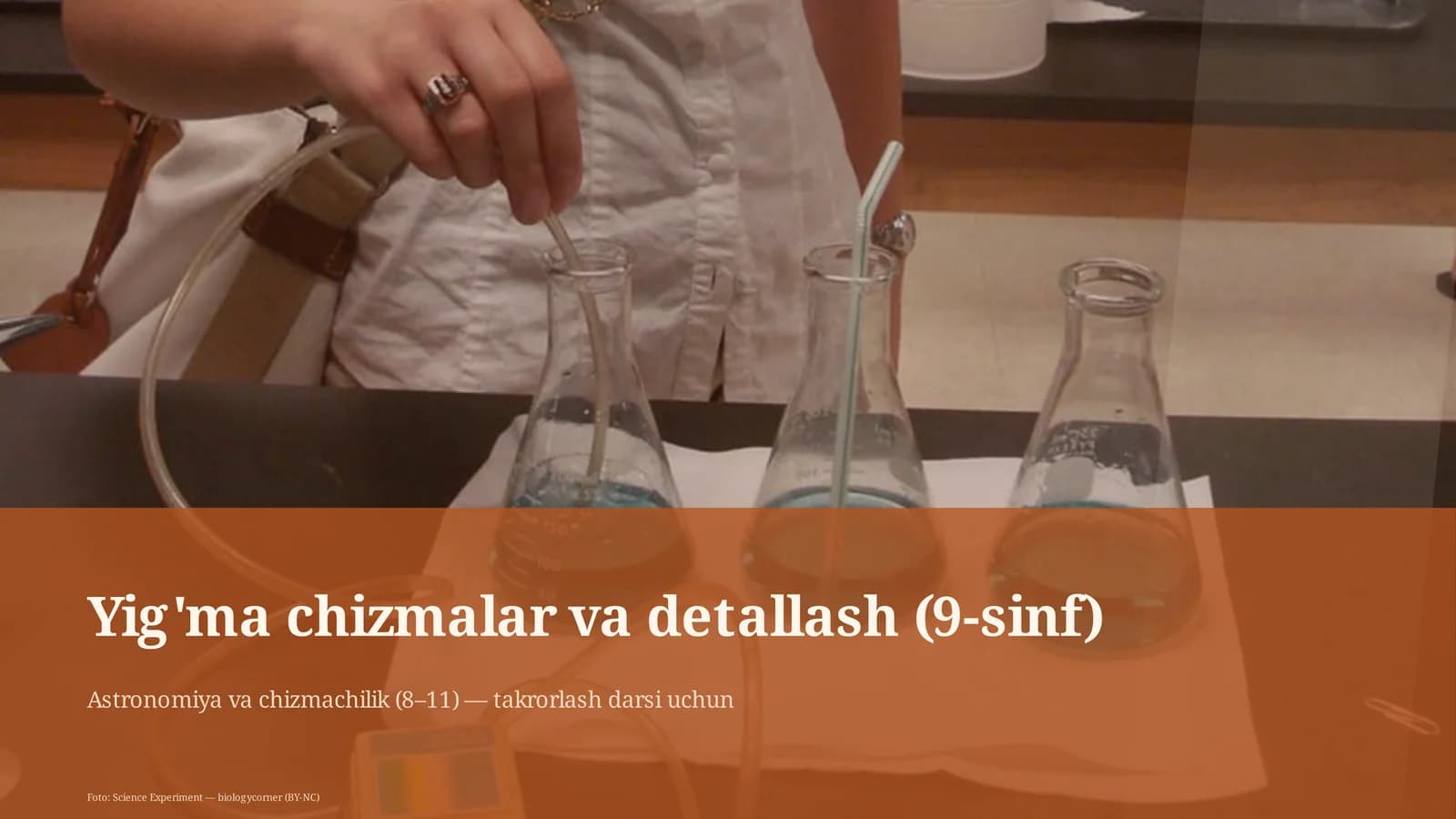 Yig'ma chizmalar va detallash (9-sinf)