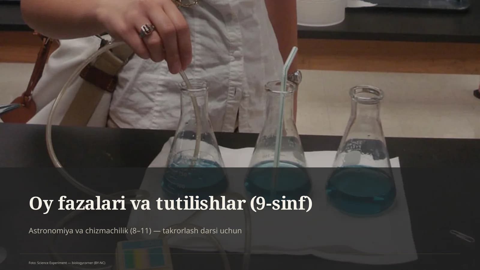 Oy fazalari va tutilishlar (9-sinf)