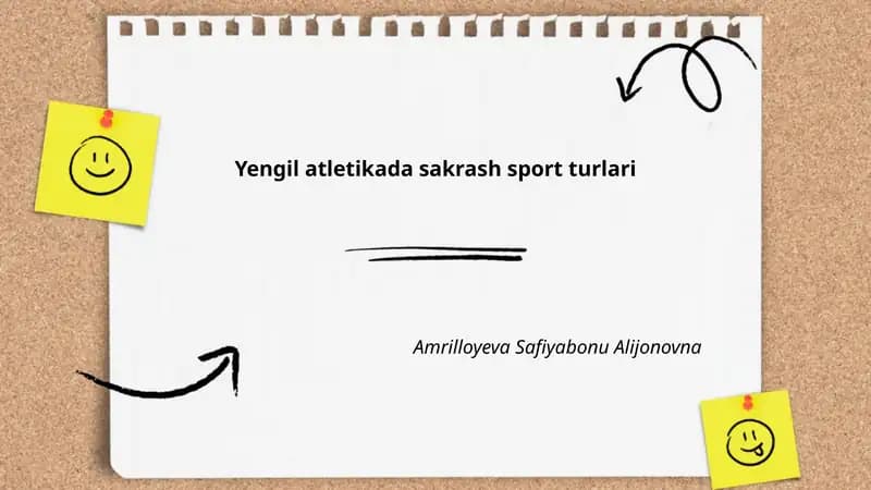 Yengil atletikada sakrash sport turlari