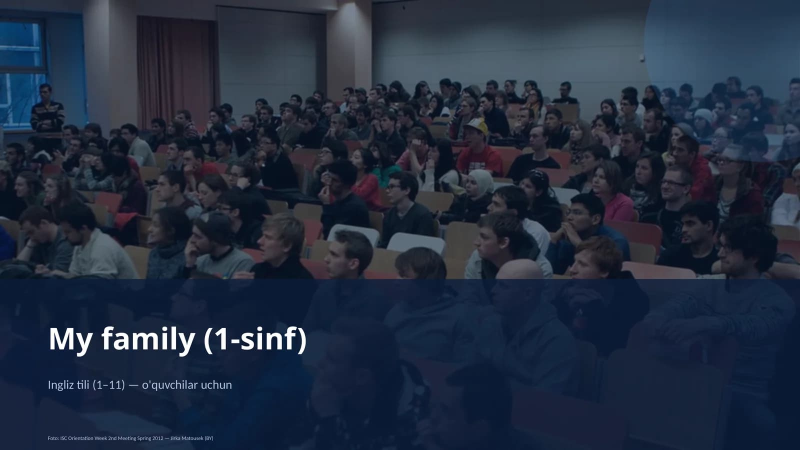 My family (1-sinf)