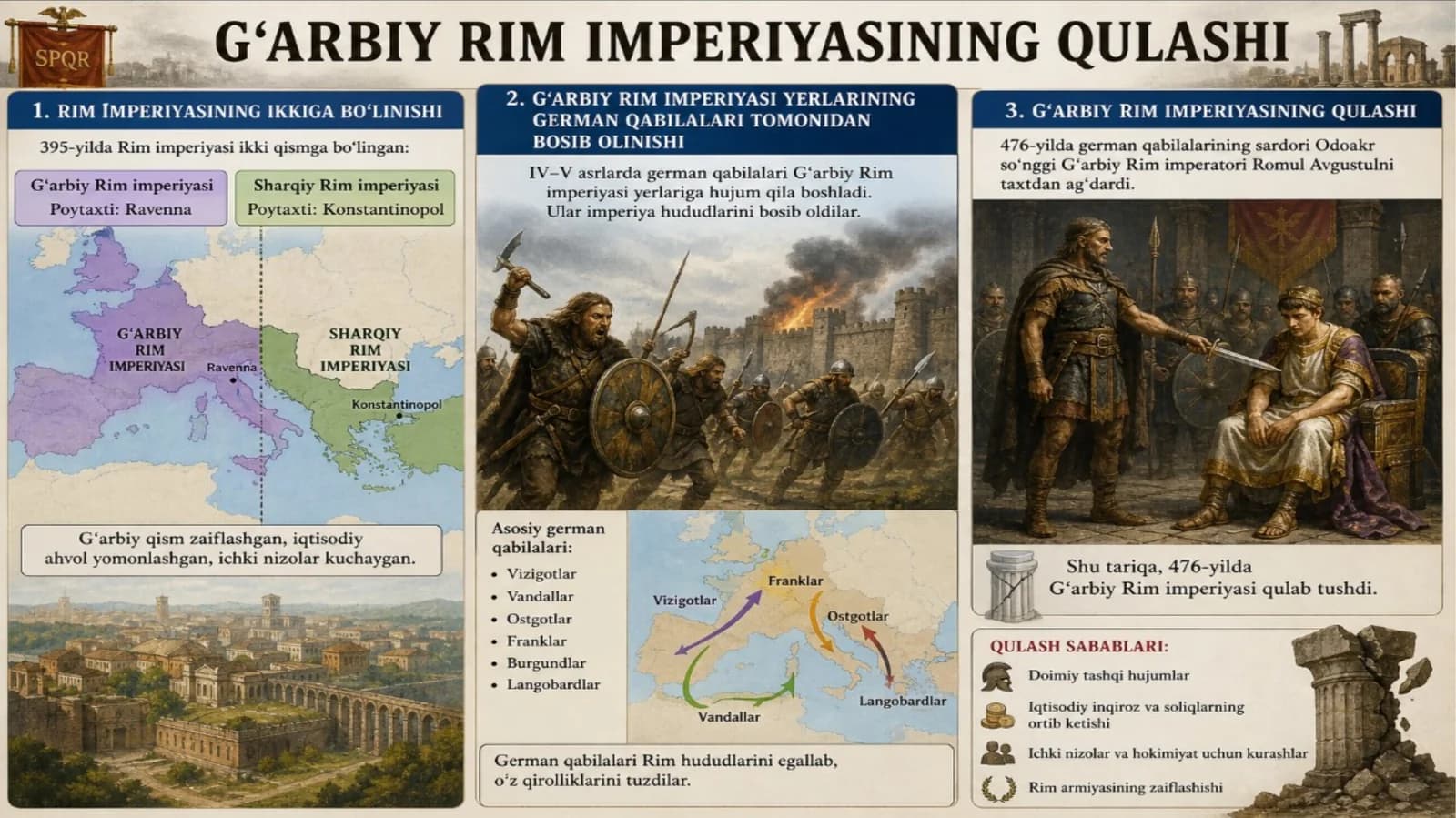 G'arbiy Rim Imperiyasining qulashi