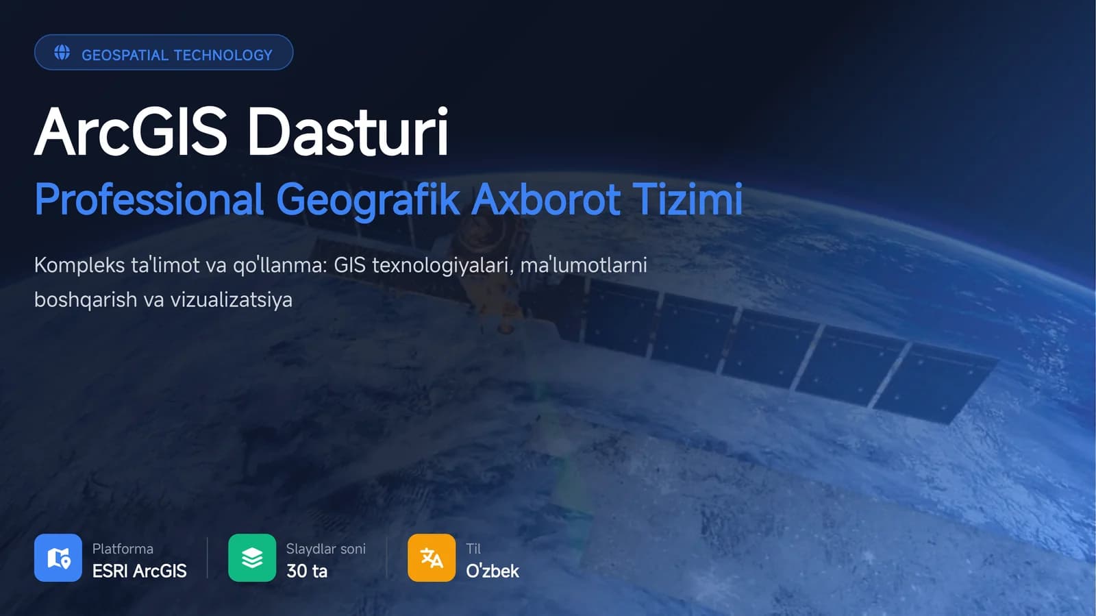 ArcGIS Dasturi