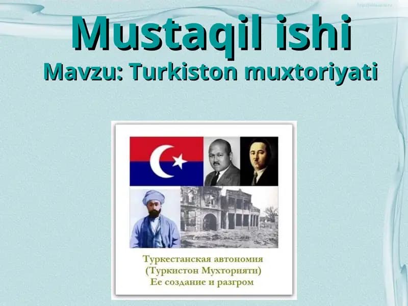 Turkiston muxtoriyati