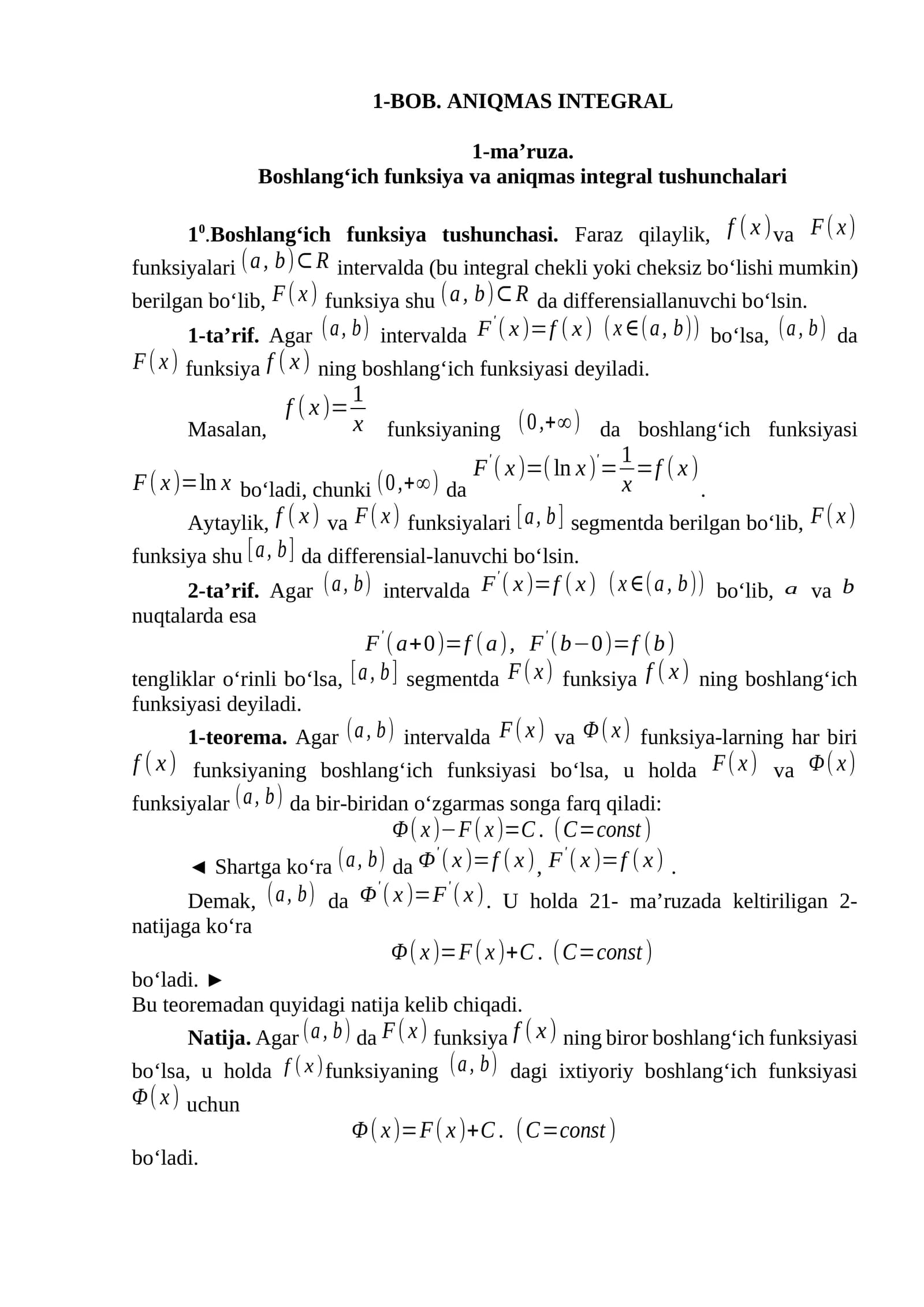 BOB. ANIQMAS INTEGRAL